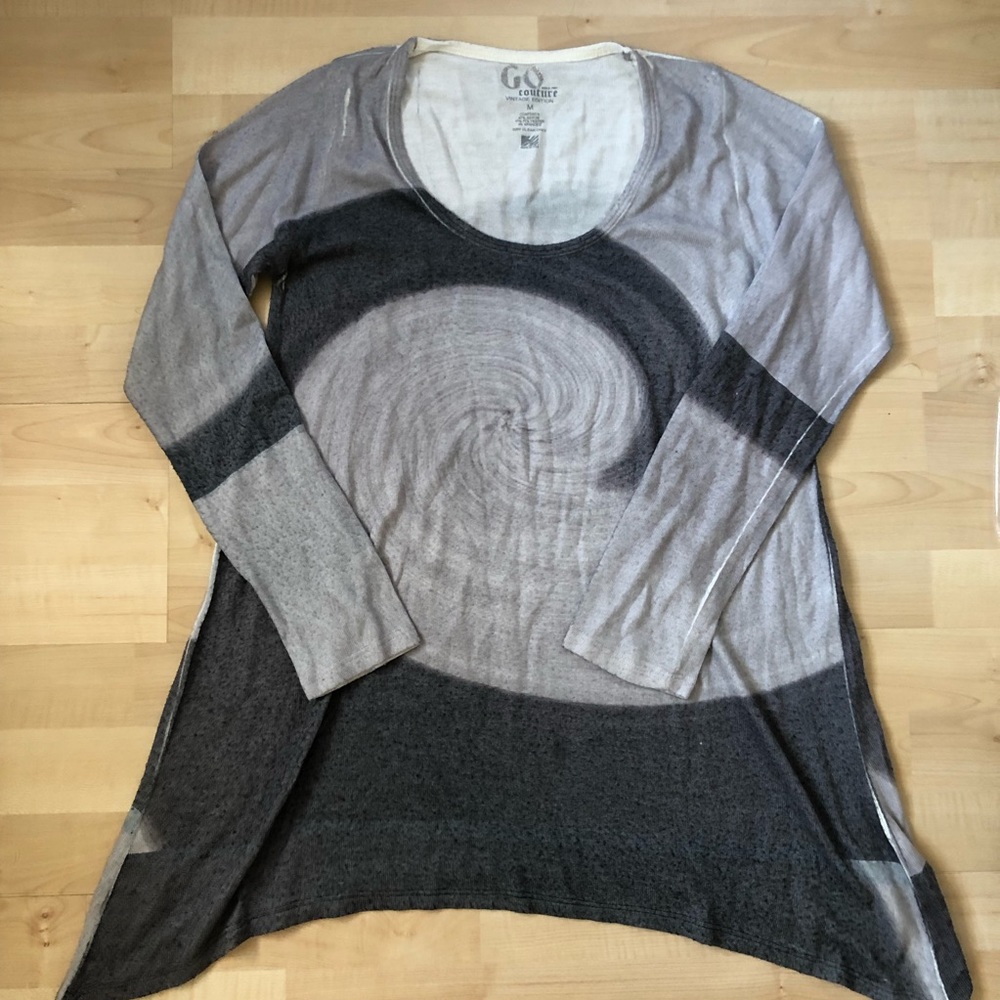 Go Couture tie dye sweater